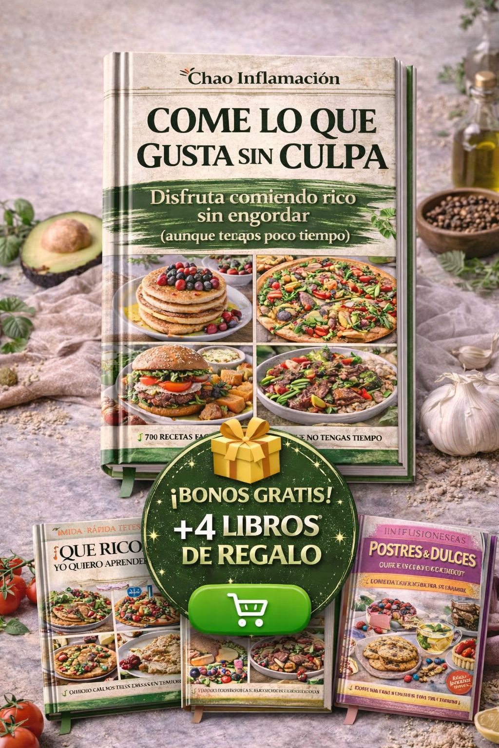 ¡Libro Digital "Chao Inflamación"! 🤩
